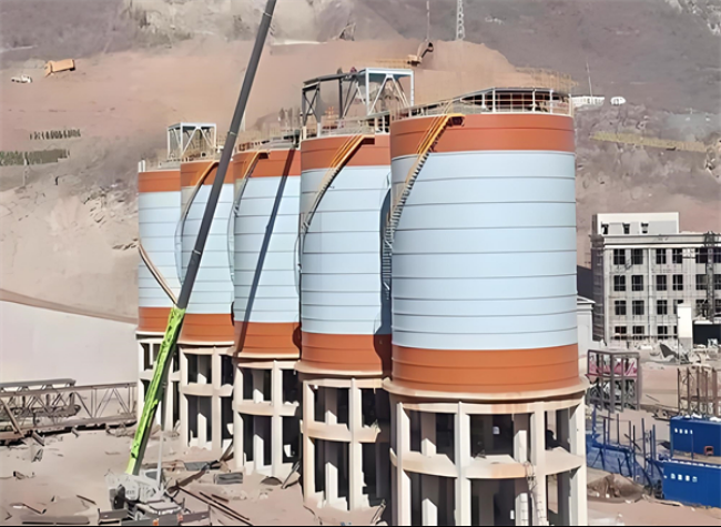 阿拉善右高架钢板仓